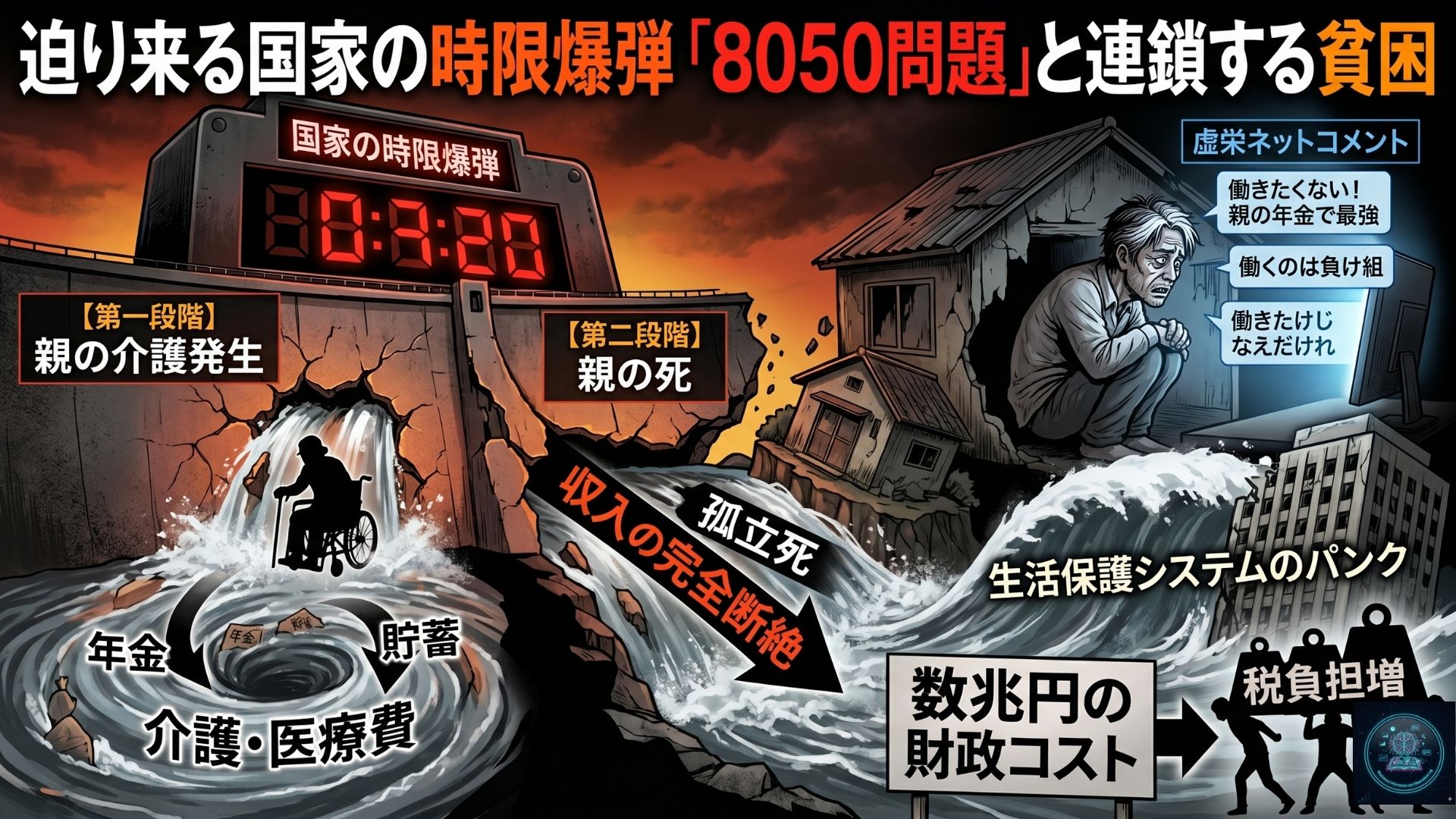 【2026年】若者を上回る「中高年の無職・ひきこもり」推移と実態。データで見る8050問題の真実 | 雑多な情報と考察の記録館